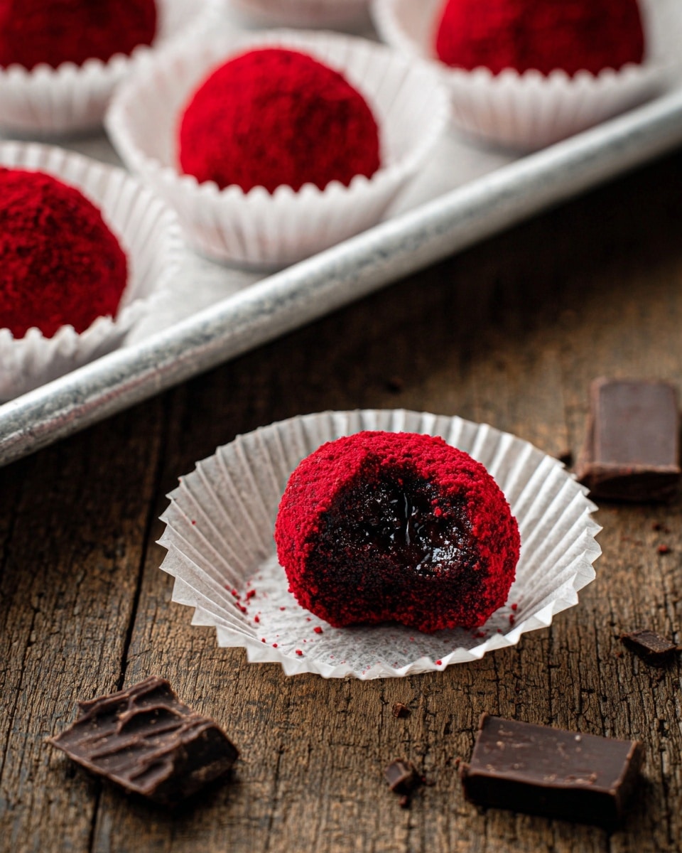 Healthy Indulgence: Antioxidant-Rich Chocolate Raspberry Truffles